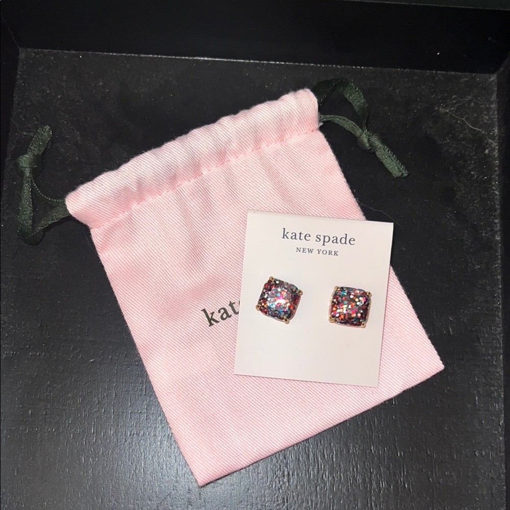 Kate Spade Sparkling Multicolor Stud Earrings
